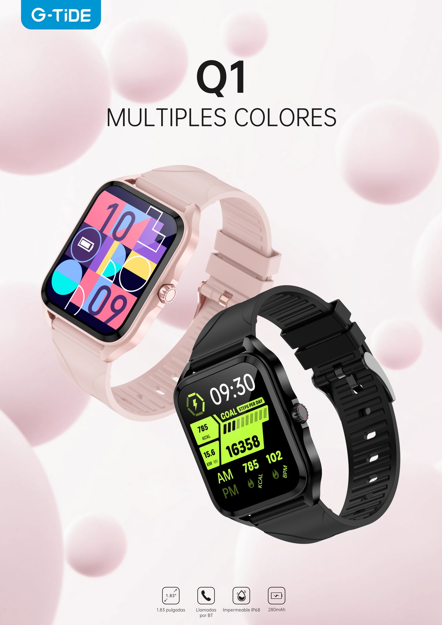 Smartwatch G-Tide Q1