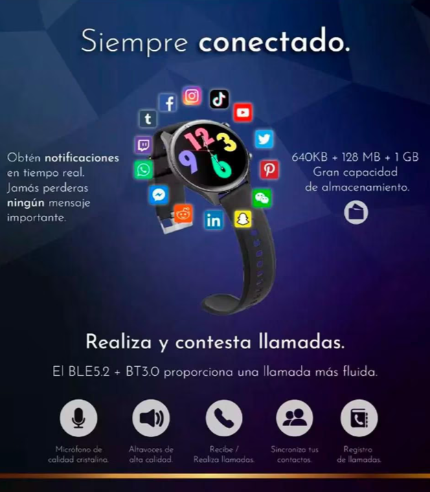 Smartwatch G-Tide  R2 Pro